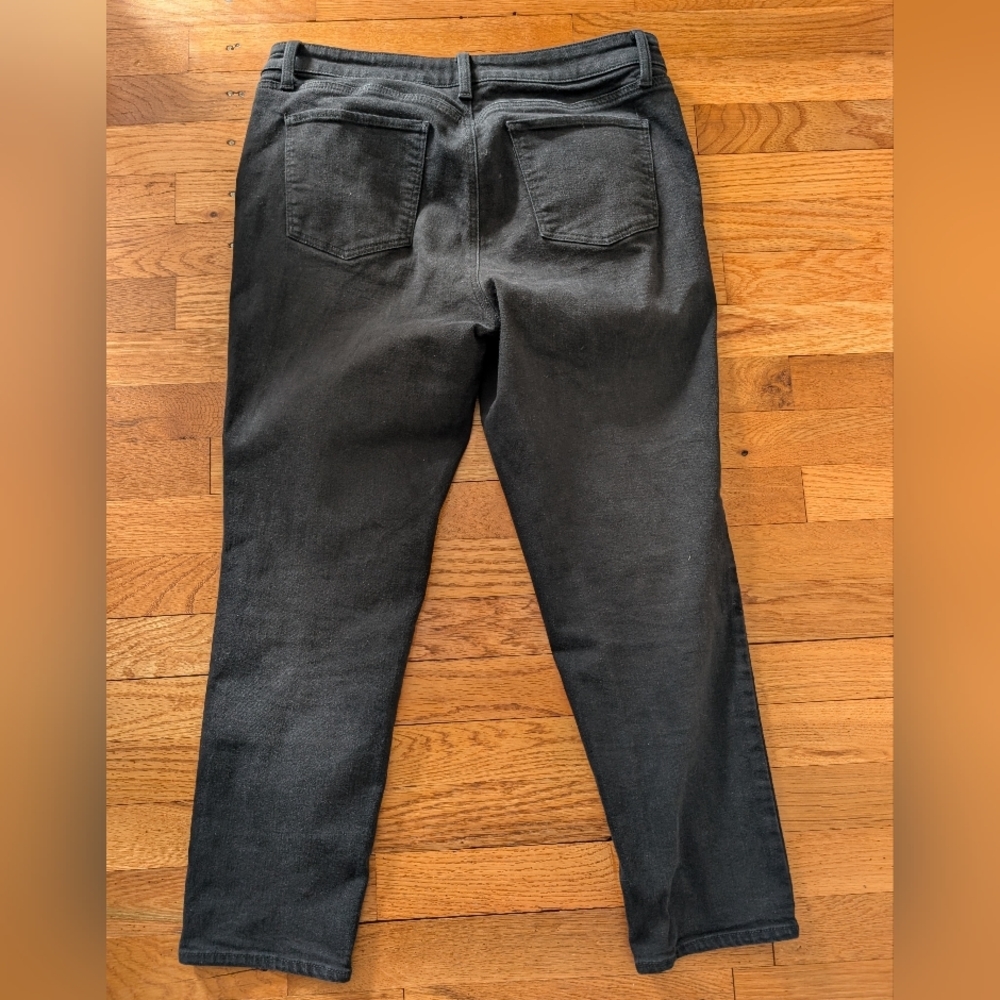 Talbot's Petite Slim Ankle Black Jeans - Picture 6 of 8